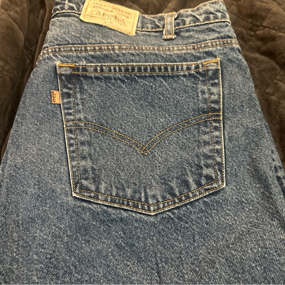 LEVIS EUC VINTAGE BIG TALL 505 SHORTS 42 Orange Tag Jorts
